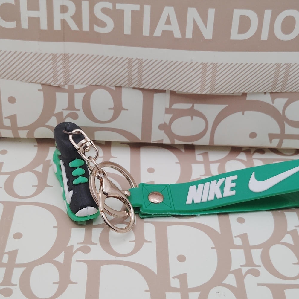 Green & Black Keychain